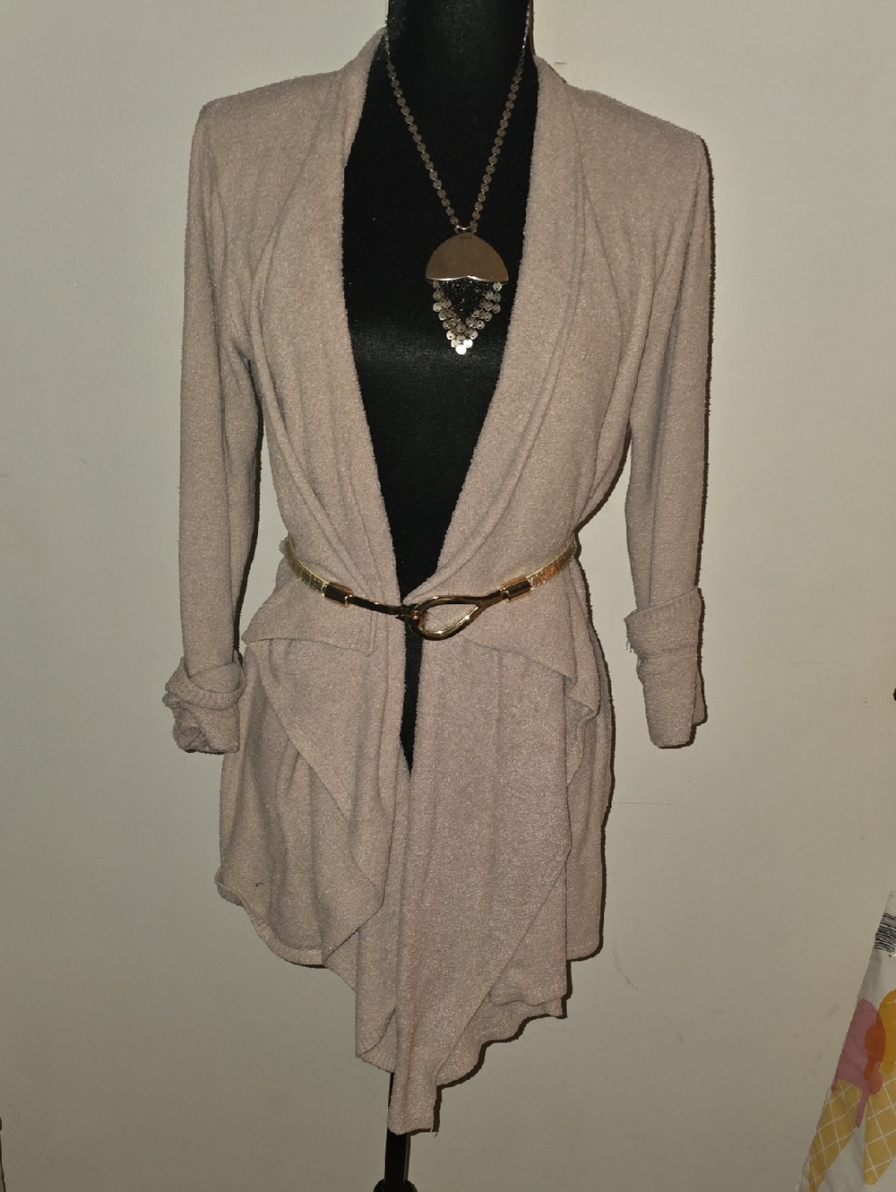 Barefoot Dreams Bamboo Chic Lite Cardigan - Light Blush